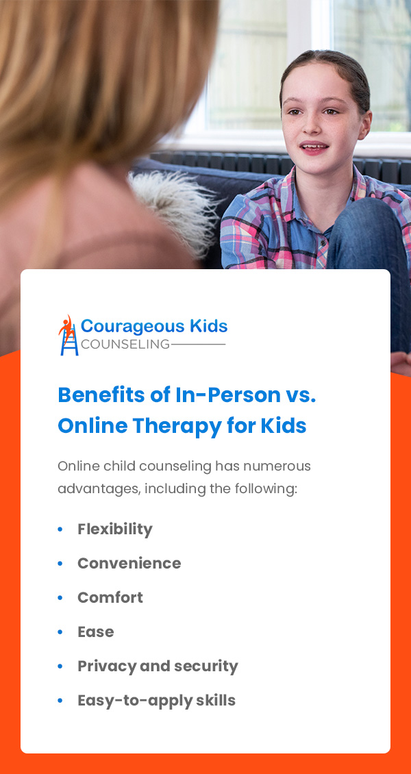 Benefits of online therapy for kids